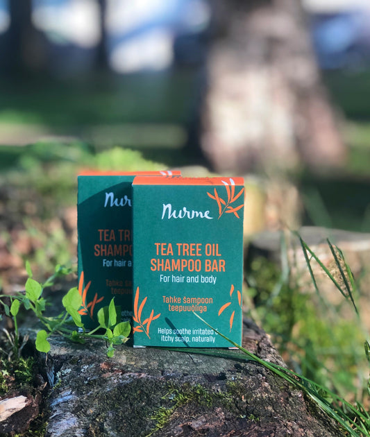 Tea Tree Oil Shampoo Bar – Itchy Scalp, 100g