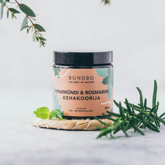 Body Scrub — Peppermint and Rosemary