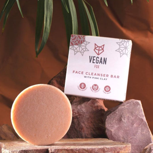 Face Cleanser Bar With Pink Clay, 50g