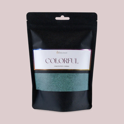Powdered Candle Refill Kit – Unscented Emerald, 330g